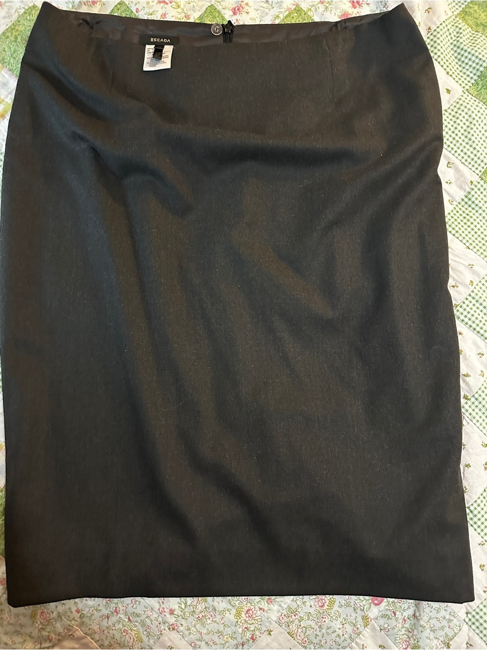 Escada Black High-Waist Pencil Skirt